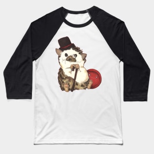 Mr. Darcy, Gentleman Hedgehog Baseball T-Shirt